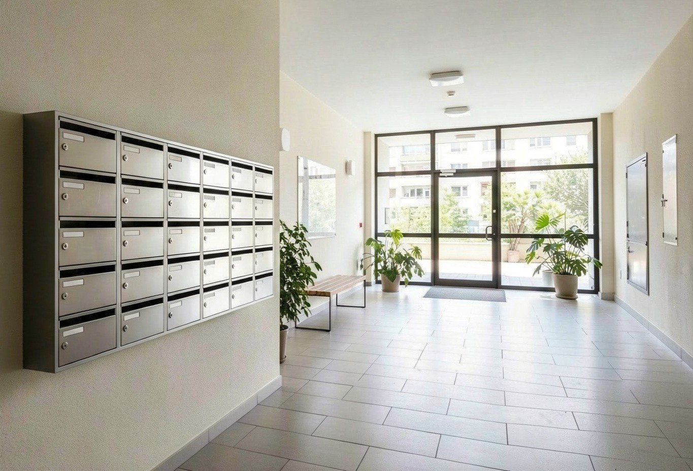 Propojení designu a funkce vstupu bytového domu